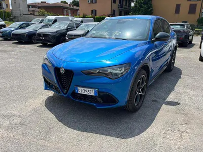 Gebraucht Alfa Romeo Stelvio Veloce 209 PS (153 kW) 2024 Blau SUV