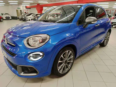 Käytetty Fiat 500X Sport 120 HP (88 kW) 2021 Sininen Katumaasturi