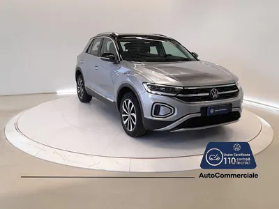 Usata VW T-Roc Style 110 CV (80 kW) 2022 Argento SUV