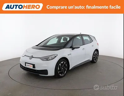 Usata VW ID.3 Pro Performance 150 kW (204 CV) 2020 Bianco Utilitaria