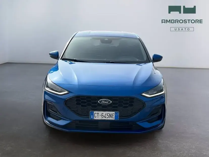 Usata Ford Focus ST-Line 125 CV (91 kW) 2024 Desert island blue Berlina