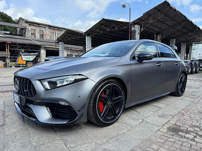 Usata Mercedes A45 AMG AMG 421 CV (309 kW) 2020 Grigio scuro Berlina