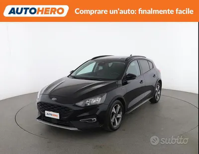 Käytetty Ford Focus Active 125 HP (91 kW) 2019 Musta Sedan