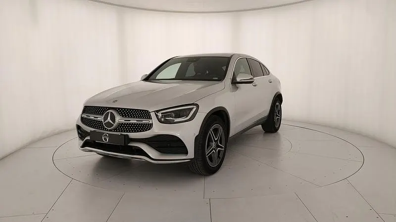 Usata Mercedes GLC220 Premium Plus 194 CV (142 kW) 2020 Argento Coupé