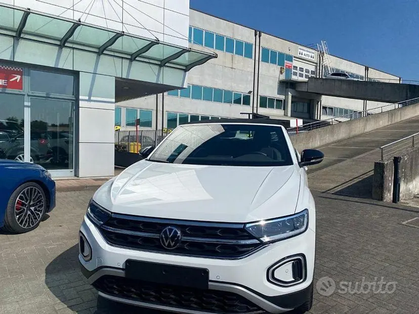 Usata VW T-Roc Cabriolet Goal 116 CV (85 kW) 2025 Bianco Cabrio