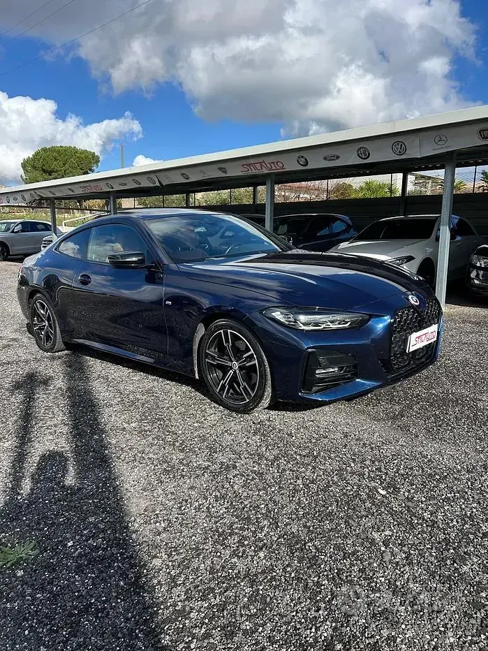 Usata BMW 420 M Sport 184 CV (135 kW) 2022 Blu Coupé