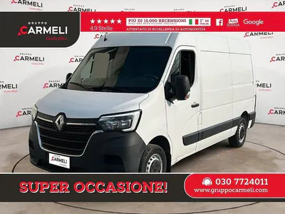 Usata Renault Master 135 CV (99 kW) 2020 Bianco minerale Monovolume