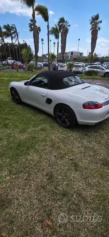 Usata Porsche Boxster 260 CV (191 kW) 2004 Bianco Cabrio
