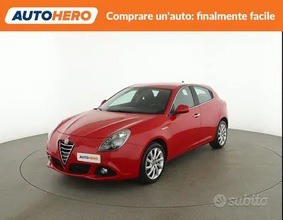 Usata Alfa Romeo Giulietta Distinctive 105 CV (77 kW) 2015 Rosso Utilitaria