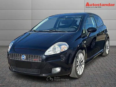 Gebraucht Fiat Grande Punto Sport 90 PS (66 kW) 2007 Schwarz Kleinwagen