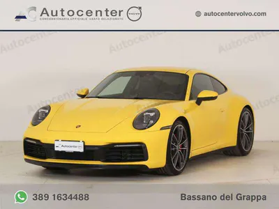 Brugt Porsche 911 Carrera 4S 450 HK (330 kW) 2020 Gul Coupe