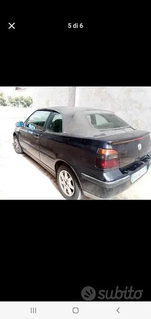 Begagnad VW Golf Cabriolet