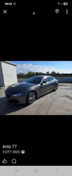 Begagnad Maserati Ghibli