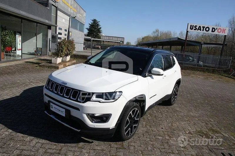 Usata Jeep Compass Limited 140 CV (102 kW) 2019 Bianco SUV