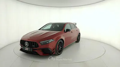 Begagnad Mercedes A45 AMG AMG Line Premium Plus 421 HK (309 kW) 2024 Röd Sedan
