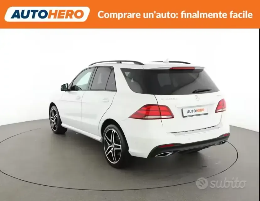 Usata Mercedes GLE250 Premium 204 CV (150 kW) 2017 Bianco SUV