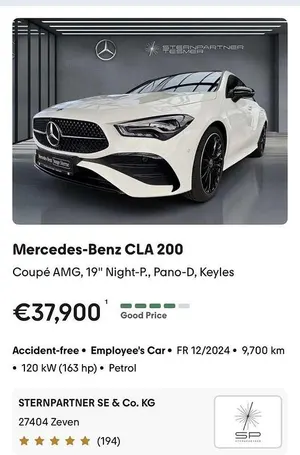 Usata Mercedes CLA200