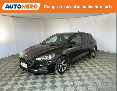 Käytetty Ford Focus ST-Line 120 HP (88 kW) 2018 Musta Sedan