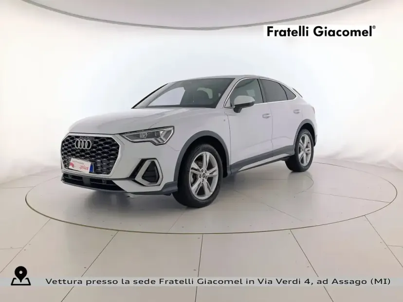 Usata Audi Q3 Sportback S-Line 150 CV (110 kW) 2024 Bianco ghiacciaio metallizzato SUV