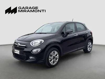 Käytetty Fiat 500X Lounge 120 HP (88 kW) 2016 Musta Katumaasturi