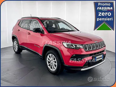 Usata Jeep Compass Limited 131 CV (96 kW) 2024 Rosso SUV