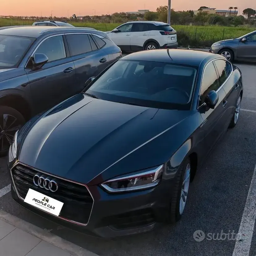 Usata Audi A5 Design 190 CV (139 kW) 2018 Grigio Coupé
