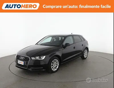 Usata Audi A3 Attraction 150 CV (110 kW) 2015 Nero Berlina