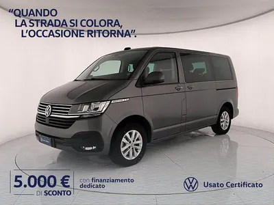 Usata VW Multivan Comfortline 150 CV (110 kW) 2021 Grigio indio metallizzato Furgone