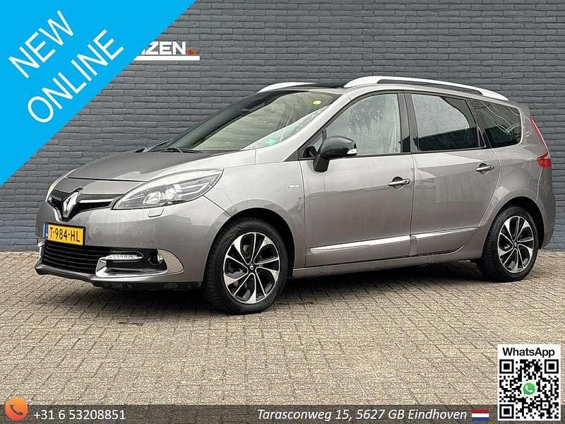 Grijs Gebruikt 2015 Renault Grand Scénic III Authentique MPV | € 2.450 (Super prijs) - Afbeelding 1/4