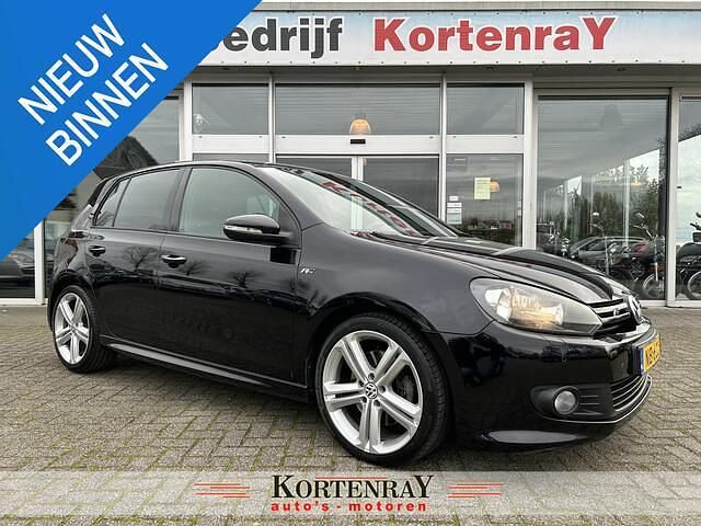 Zwart Gebruikt 2010 VW Golf VI Highline Hatchback | € 7.750 (Duur) - Afbeelding 1/4