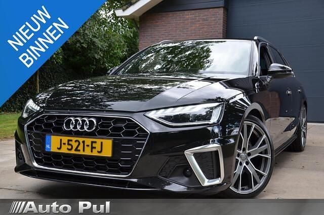 Zwart Gebruikt 2020 Audi A4 S-Line Stationwagen | € 28.500 (Eerlijke prijs) - Afbeelding 1/4