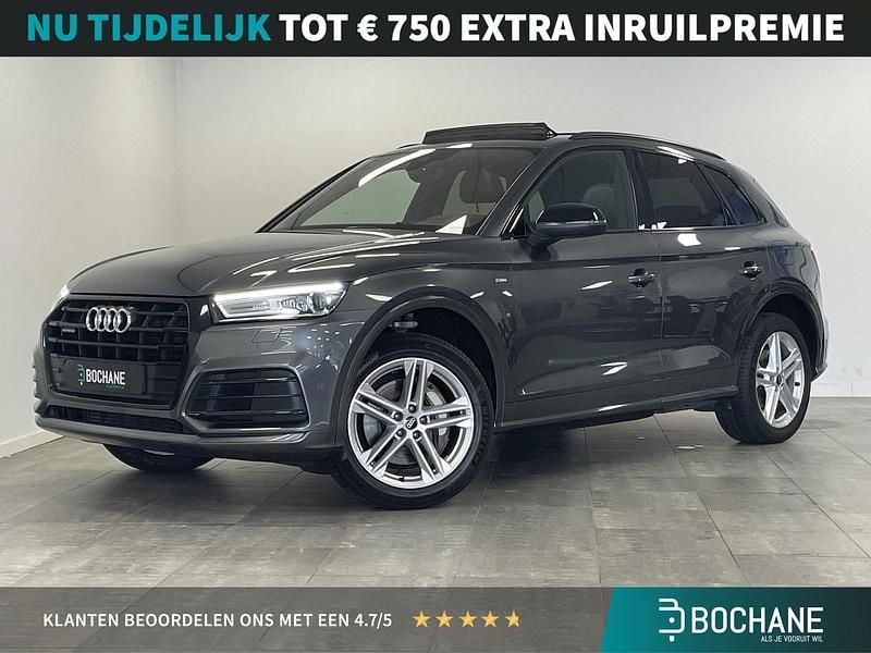 Grijs Gebruikt 2020 Audi Q5 S-Line SUV | € 33.745 (Eerlijke prijs) - Afbeelding 1/4