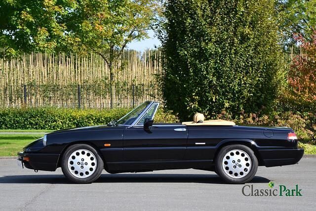 Occasion Alfa Romeo Spider 128 PK (94 kW) 1990 Zwart Cabriolet