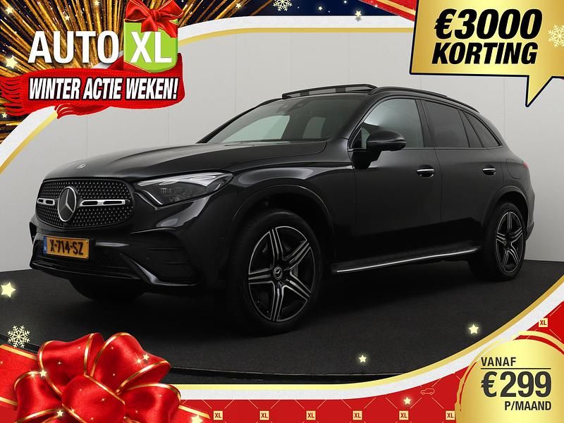 Zwart Occasion 2023 Mercedes GLC300 AMG line SUV | € 56.940 (Eerlijke prijs) - Afbeelding 1/4