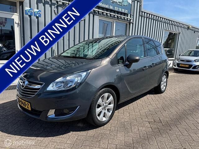 Grijs Gebruikt 2016 Opel Meriva MPV | € 6.999 (Goede deal) - Afbeelding 1/4