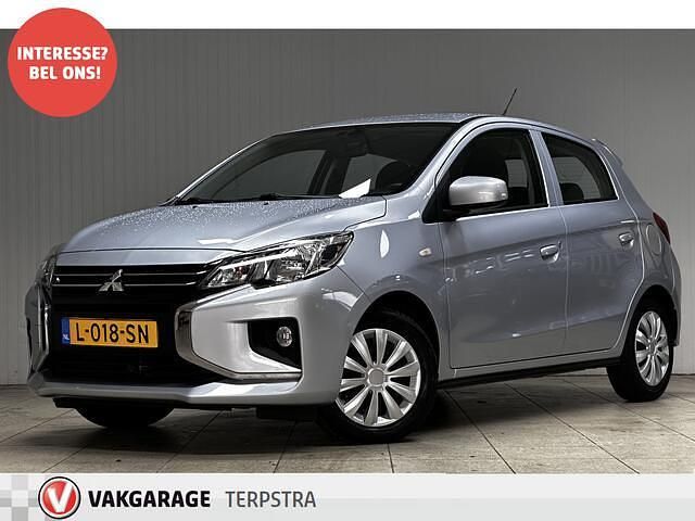 Grijs (metallic) Gebruikt 2021 Mitsubishi Space Star Hatchback | € 7.995 (Goede deal) - Afbeelding 1/4