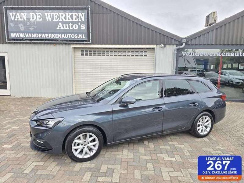 Grijs Gebruikt 2022 Seat Leon Business Stationwagen | € 19.950 (Eerlijke prijs) - Afbeelding 1/4