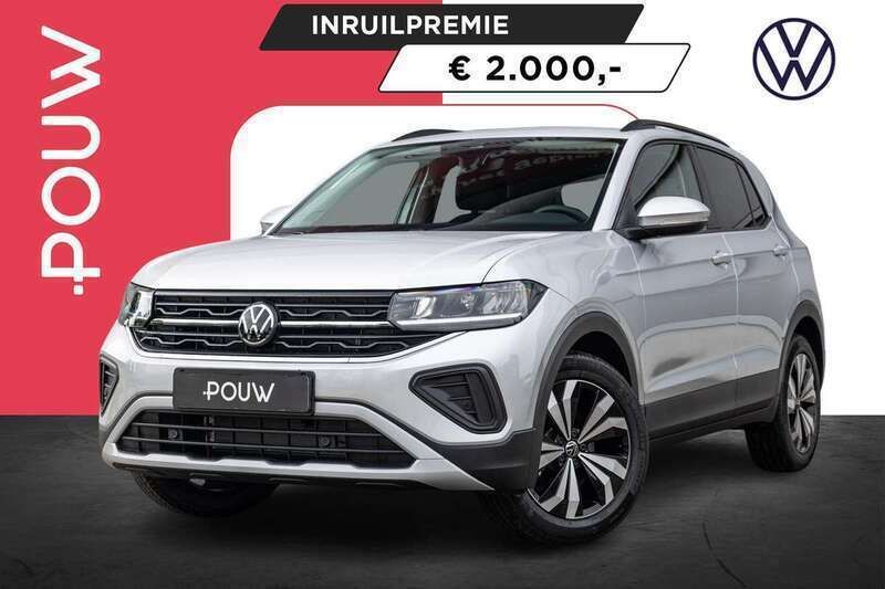 Zilver Nieuw 2025 VW T-Cross Edition SUV | € 35.850 (Iets duurder) - Afbeelding 1/4
