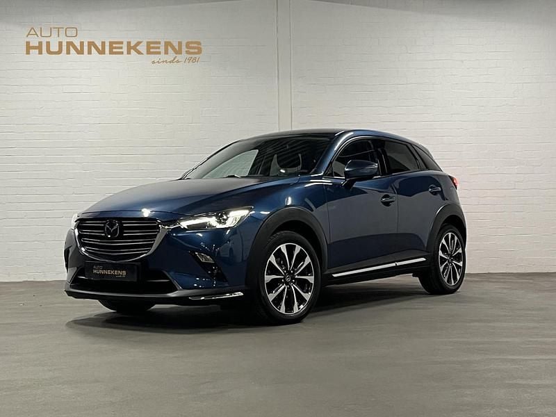 Blauw Gebruikt 2019 Mazda CX-3 Luxury SUV | € 19.940 (Eerlijke prijs) - Afbeelding 1/4