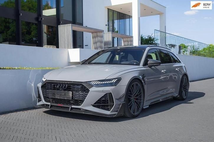 Occasion Audi RS6 S-Line 740 PK (544 kW) 2020 Grijs Stationwagen