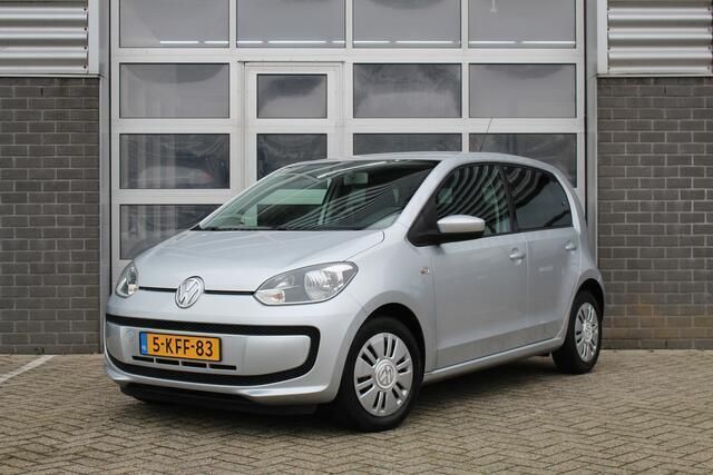Grijs, metallic lak Gebruikt 2013 VW up! move up! Hatchback | € 7.450 (Eerlijke prijs) - Afbeelding 1/4