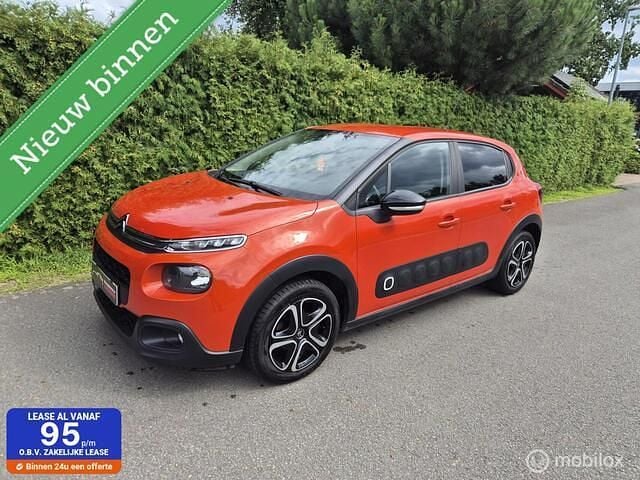 Oranje Gebruikt 2017 Citroën C3 PureTech Hatchback | € 5.750 (Eerlijke prijs) - Afbeelding 1/4