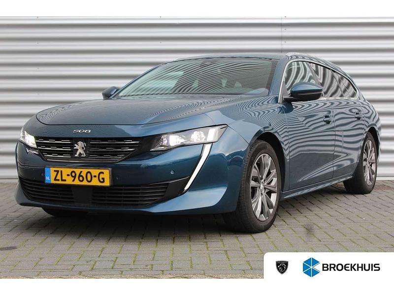 Blauw Occasion 2019 Peugeot 508 Allure Stationwagen | € 18.900 (Eerlijke prijs) - Afbeelding 1/1