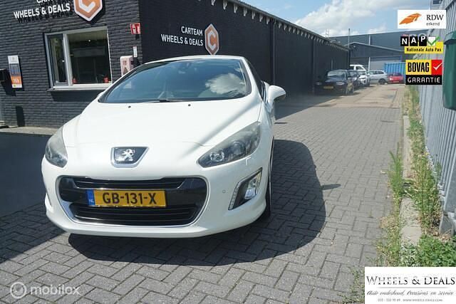 Wit Gebruikt 2014 Peugeot 308 CC Roland Garros Cabriolet | € 11.995 (Iets duurder) - Afbeelding 1/4