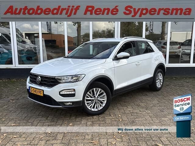 Wit Gebruikt 2019 VW T-Roc Business SUV | € 18.945 (Eerlijke prijs) - Afbeelding 1/4