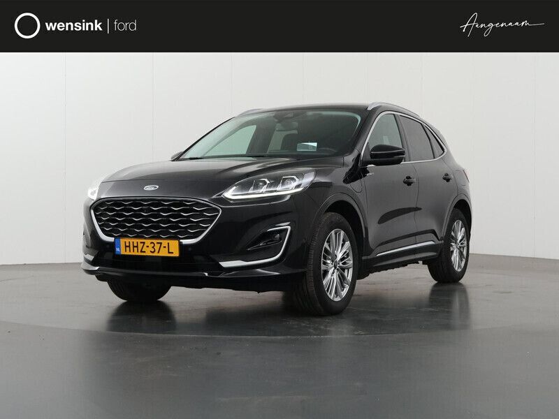 Zwart Gebruikt 2022 Ford Kuga Vignale SUV | € 30.330 (Eerlijke prijs) - Afbeelding 1/4