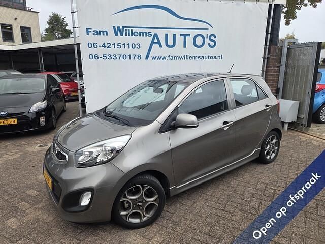 Grijs Gebruikt 2012 Kia Picanto Comfort Hatchback | € 5.959 (Eerlijke prijs) - Afbeelding 1/4