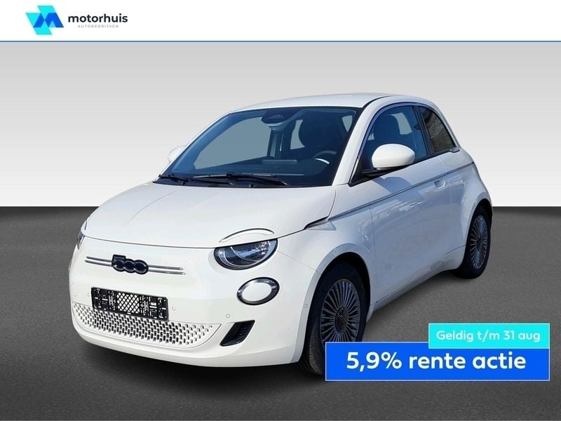 Wit Nieuw 2025 Fiat 500e Hatchback | € 30.270 (Eerlijke prijs) - Afbeelding 1/4
