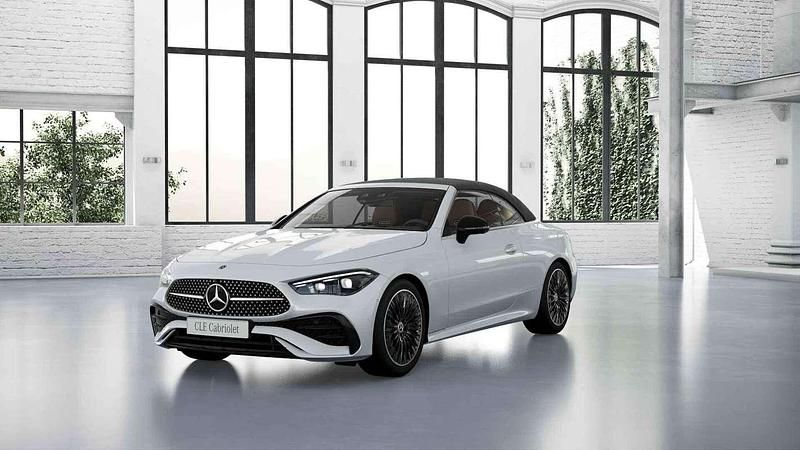 Wit Nieuw 2025 Mercedes CLE200 AMG line Cabriolet | € 83.500 (Goede deal) - Afbeelding 1/4