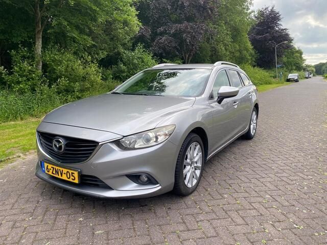 Grijs Gebruikt 2015 Mazda 6 Stationwagen | € 6.999 (Duur) - Afbeelding 1/4
